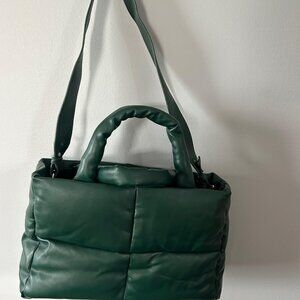 Green Puffy Bag